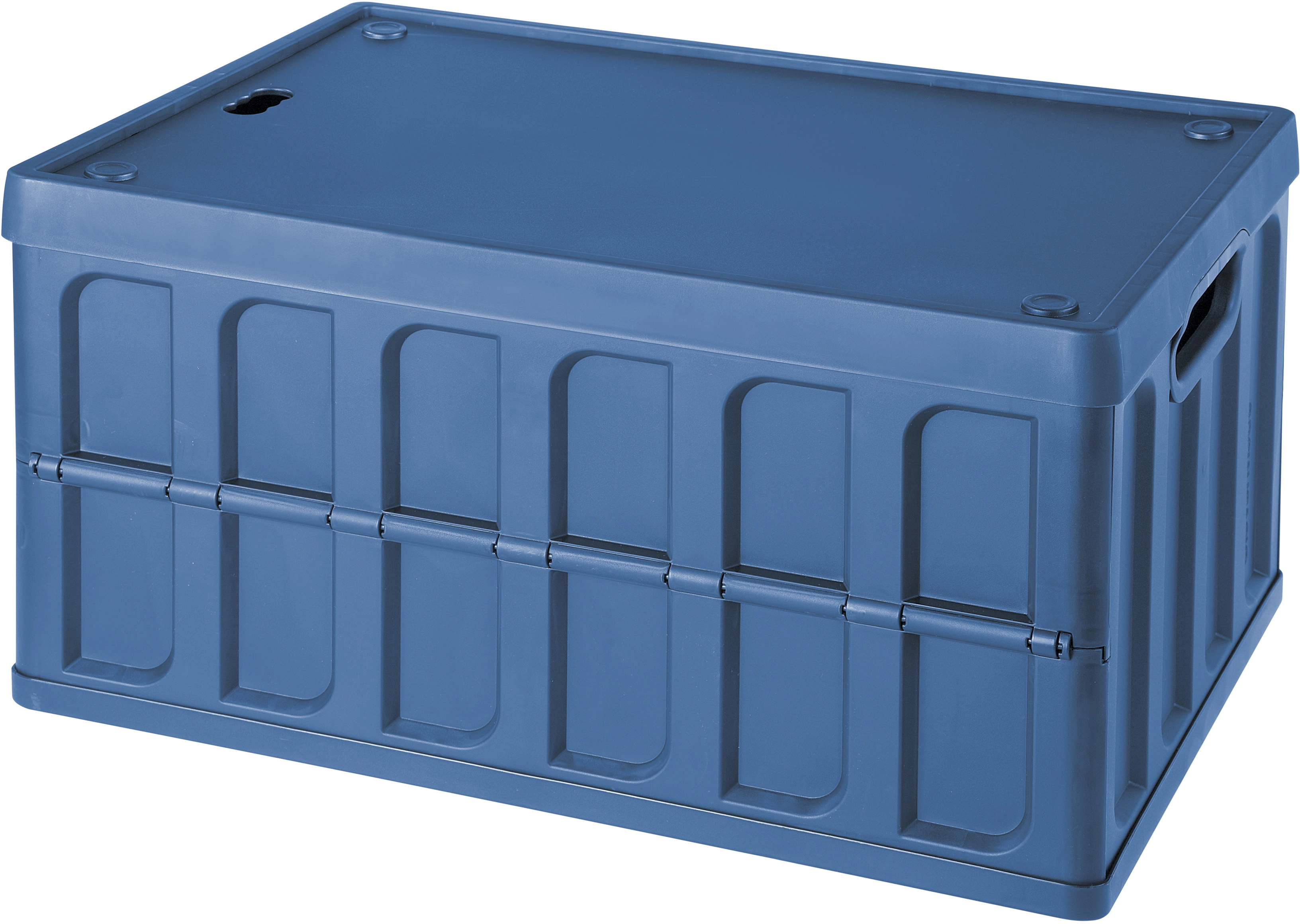 Keeeper Profi-Klappbox Ben mit Softgriffen Nordic Blue 45 l kaufen bei OBI